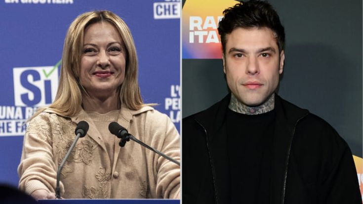 Meloni al podcast di Fedez per il referendum. Il cantante: invitati anche Schlein e Conte