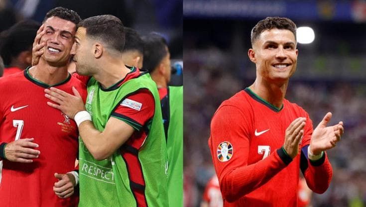 Euro 2024, Cristiano Ronaldo dalle lacrime alla gioia: la notte delle emozioni per il campione portoghese