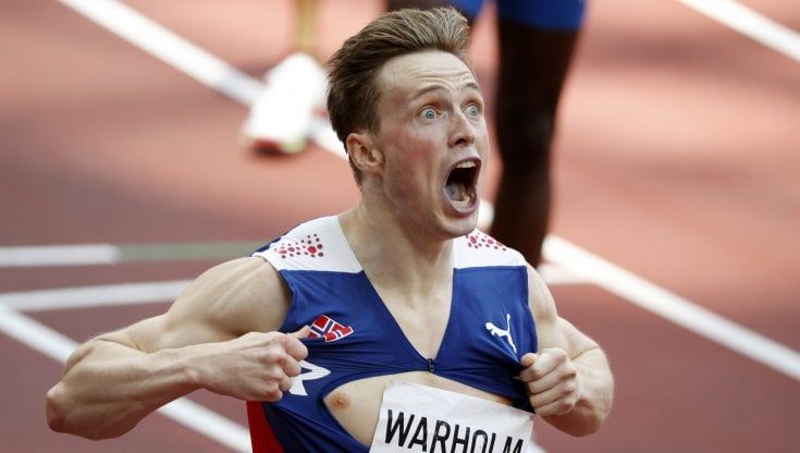 Karsten Warholm, oro e record del mondo nei 400 ostacoli