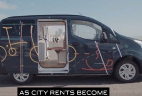 Nissan e-NV200 WORKSPACe: il primo ufficio mobile 100% elettrico