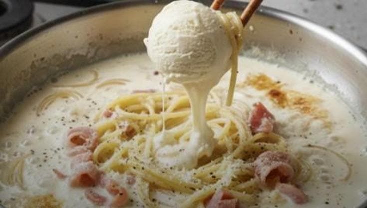 Gelato sulla carbonara: in Cina spopola la “eresia culinaria”