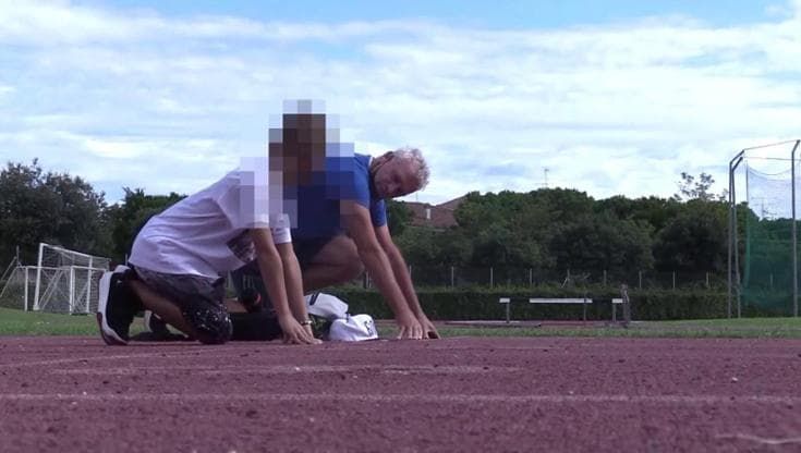 Il primo coach di Jacobs sul campo d'allenamento col figlio del campione: "Marcell corre sorridendo"