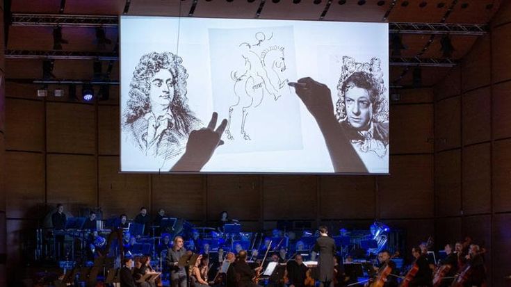 L’uccello di fuoco di Stravinskij tra musica, voce e disegni