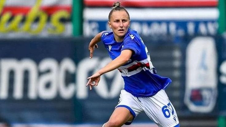 Samp, Michela Giordano cuore blucerchiato con il vizio del gol