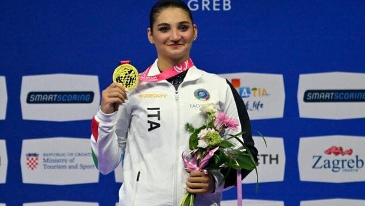 Manila Esposito regina d’Europa a Ferragosto: oro al corpo libero e argento alla trave