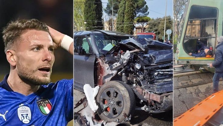 Incidente Ciro Immobile, era in auto con le figlie. "Il tram è passato col rosso". L'autista: "No era verde, lui correva" 