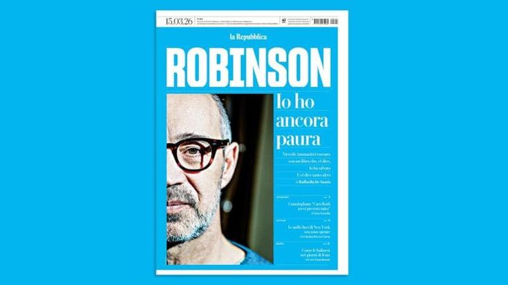Sul nuovo Robinson l’intervista esclusiva a Niccolò Ammaniti