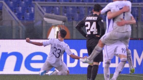 Coppa Italia, Roma-Fiorentina 0-2: doppio Gomez, viola in semifinale con la Juventus