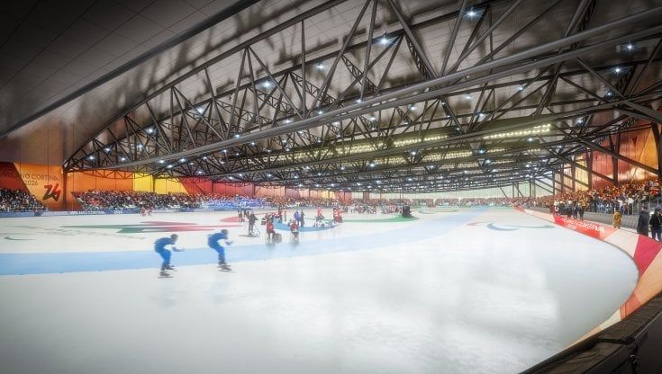 Olimpiadi Milano-Cortina, ecco il nuovo Ovale per il pattinaggio di velocità