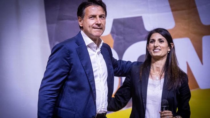 Virginia Raggi ritrova Conte a Testaccio: il rebus dei piani 5S romani per le comunali