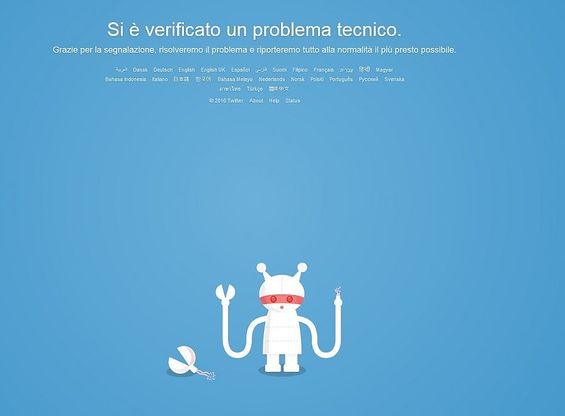 Twitter down per quasi due ore: "Errore tecnico". E il titolo crolla in borsa
