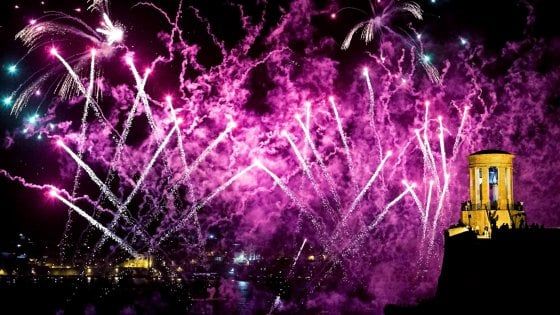 A Capodanno, Malta si illumina di colori