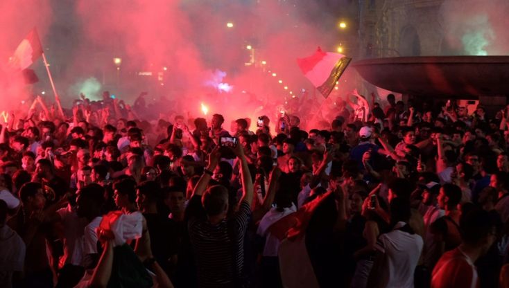 Italia campione d'Europa, esplode la festa in città