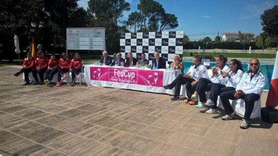 Tennis, play-off Fed Cup; Spagna-Italia, si parte con Errani-Muguruza