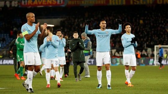 Champions, Basilea-Manchester City 0-4: passeggiata per gli inglesi