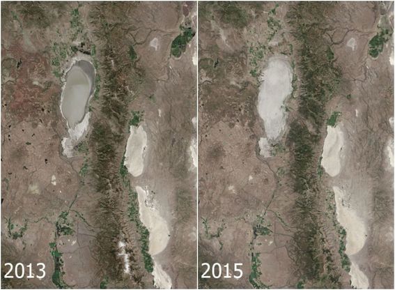 California, la siccità prosciuga i laghi: scomparso il Goose Lake 