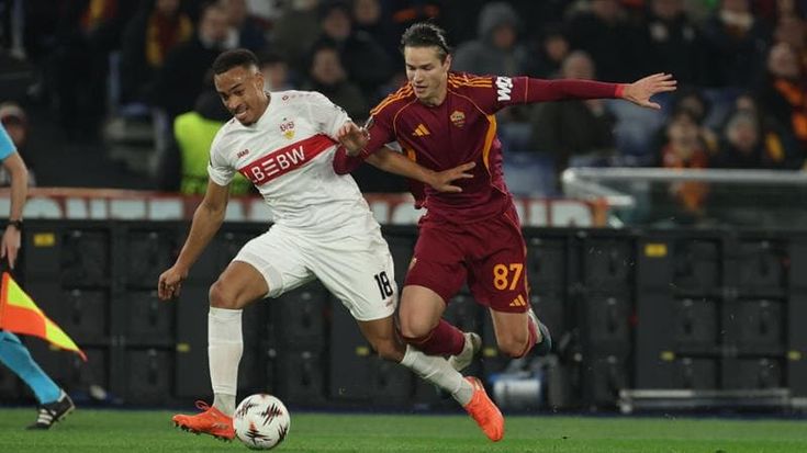 Roma-Stoccarda, le pagelle giallorosse: Ghilardi perfetto. Soulé, che assist