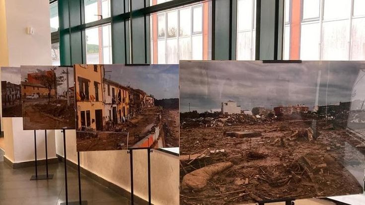 Cambiamento climatico, alla Federico II in mostra le foto della “Dana” a Valencia