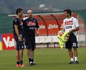 De Laurentiis in ritiro a Dimaro:<br />"E' Rafa il nuovo Matador"