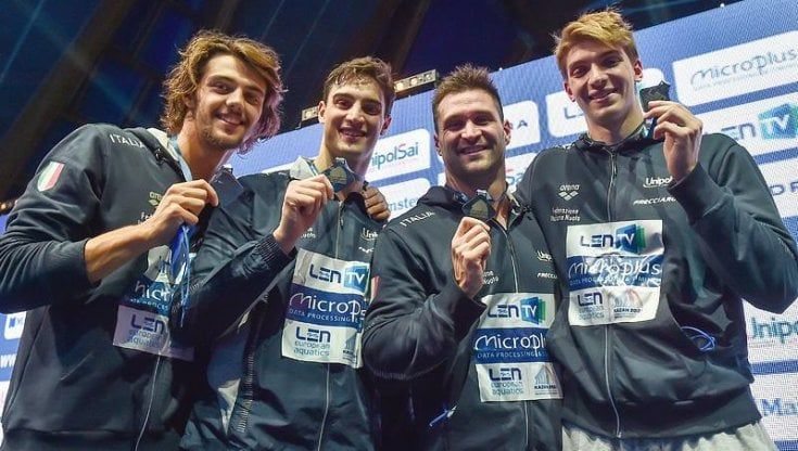 Nuoto, Europei vasca corta: Franceschi, Ciampi, Di Tullio e 4x50 maschile sul podio