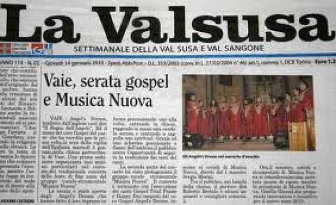 No Tav comprano pagina su giornale <br />"Via esercito dalla Valsusa"