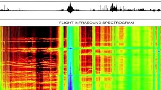 Suono misterioso registrato a 36 chilometri dalla superficie terrestre 