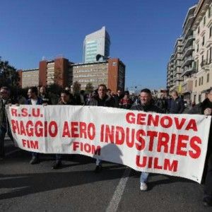 Piaggio Aero: "Tagli al personale<br />ma disponibile sulla cassa"