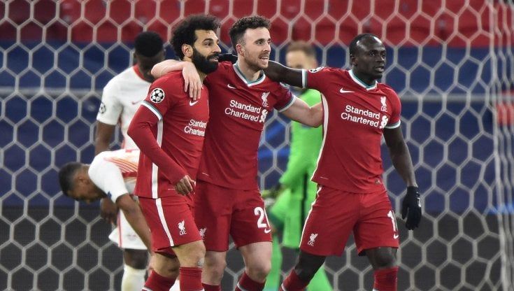 Champions, Liverpool-Lipsia 2-0: i Reds si ritrovano, Salah e Mané li portano ai quarti