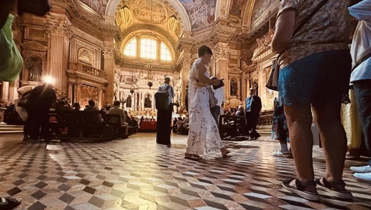 Napoli, Cappella di San Gennaro: torna all’antico splendore il pavimento di Fanzago