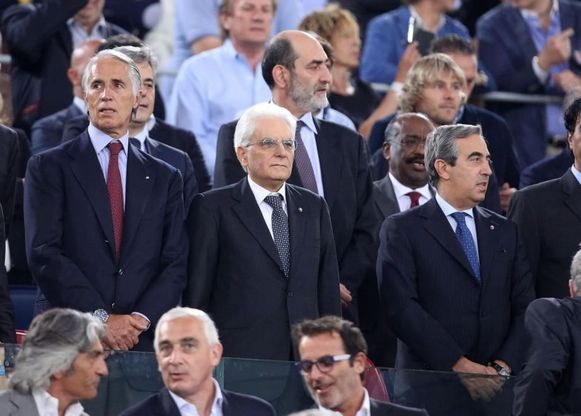 Mattarella all'Olimpico per la finale di Coppa Italia