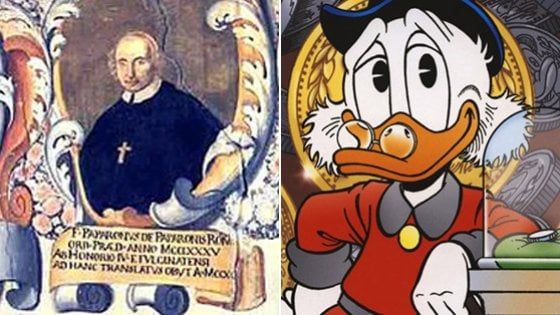 Paperon de' Paperoni e il suo 'antenato' vissuto nel Medioevo