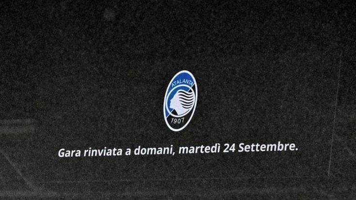 Atalanta-Como rinviata a martedì alle 20.45 per maltempo