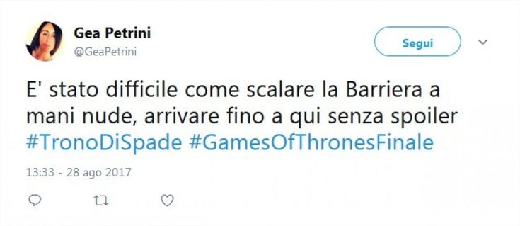 #GameOfThrones, su Twitter le reazioni al finale di stagione 