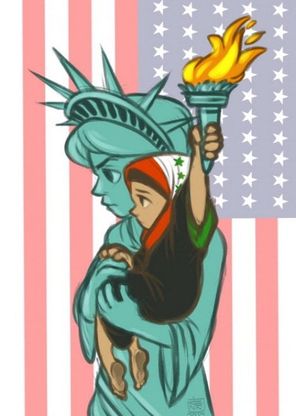 Usa, "No ban, no wall": artisti e disegnatori contro Trump