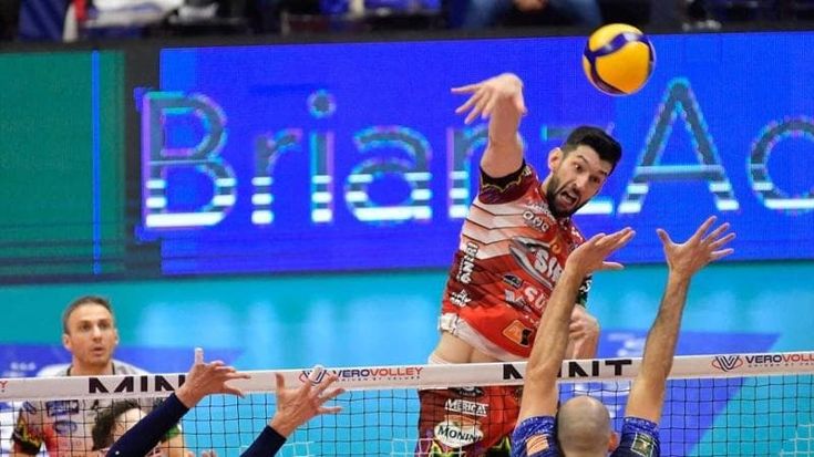 Volley, Perugia batte Monza 3-1 e si porta sul 2-1 nella serie scudetto