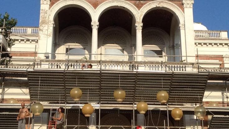 La prof e la palazzina liberty ai giardini Margherita: “Colletta per finire i lavori”
