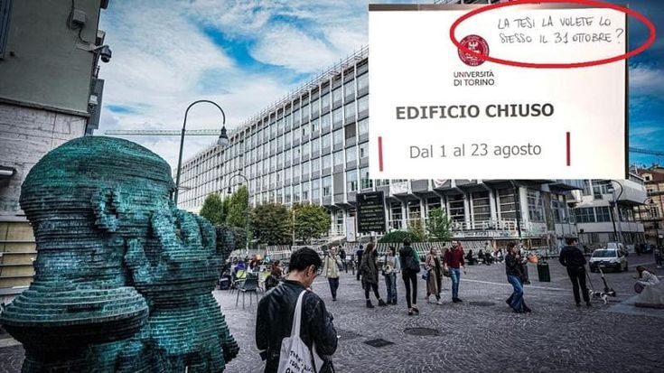 Caro bollette, Palazzo Nuovo chiude ad agosto: studenti e professori rimangono senza spazi