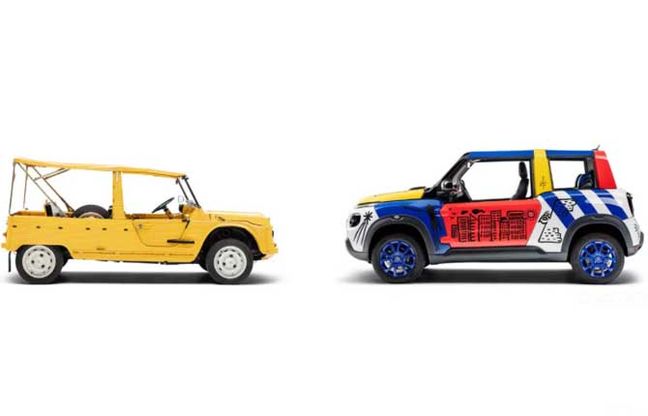 Citroën, una art car per i 50 anni della Mehari
