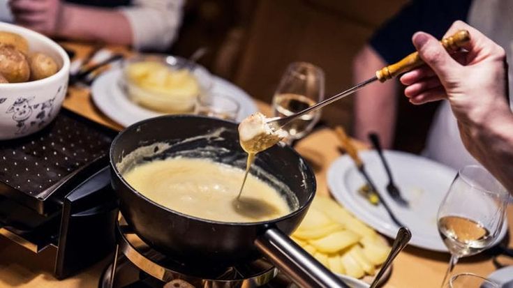 The warm conviviality of fontina fondue