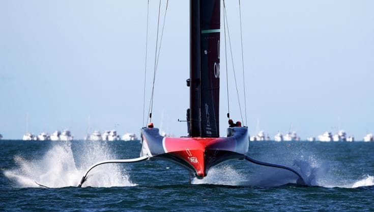 L'America's Cup di Napoli comincia in Sardegna...