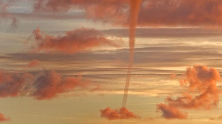 La tromba d'aria al largo di Genova Fotogallery