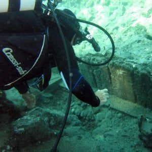 Ischia, rovine romane nella baia di Cartaromana