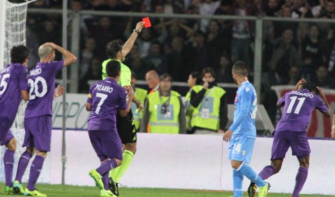 Fiorentina, ricorso inammissibile: Cuadrado squalificato