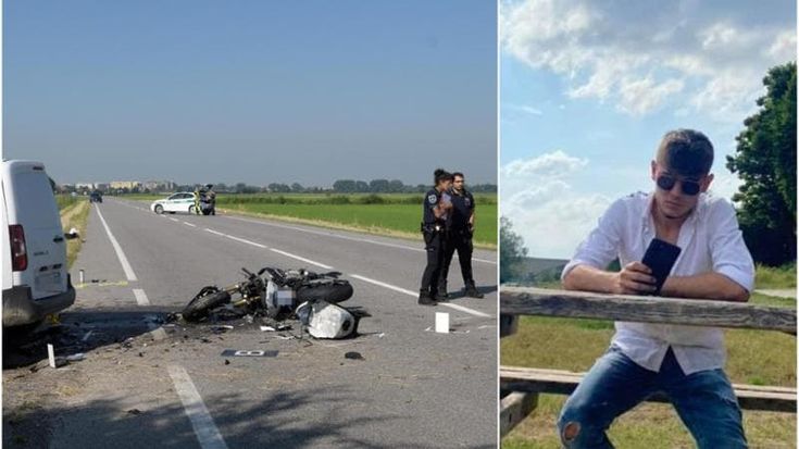 San Giuliano Milanese, moto contro furgone: nel terribile schianto morto il 23enne Luca Quatraro di Vidigulfo
