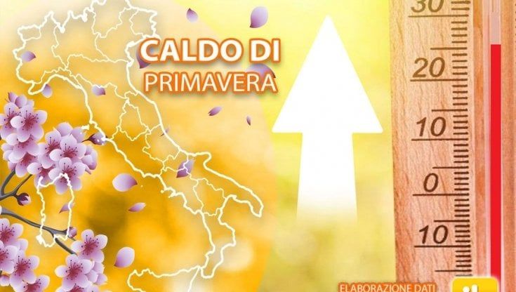 Previsioni meteo, da oggi arriva il caldo di primavera: temperature fino a 26 gradi
