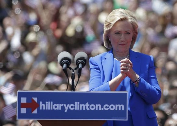 Presidenziali Usa, il primo comizio di Hillary Clinton 