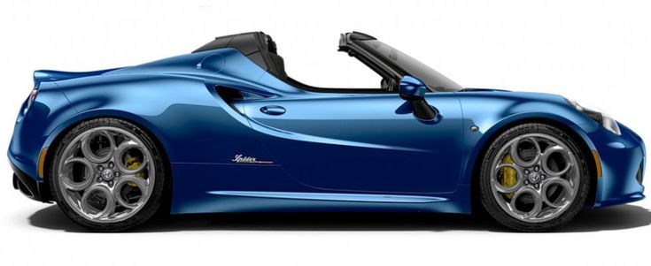Alfa Romeo 4C Spider Italia, solo per 15 americani