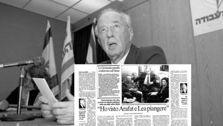 “Ho visto Arafat e la vedova Lea piangere insieme per Rabin”