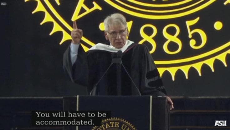 Harrison Ford ai neolaureati in Arizona: "L'umanità è parte della Natura che va protetta"