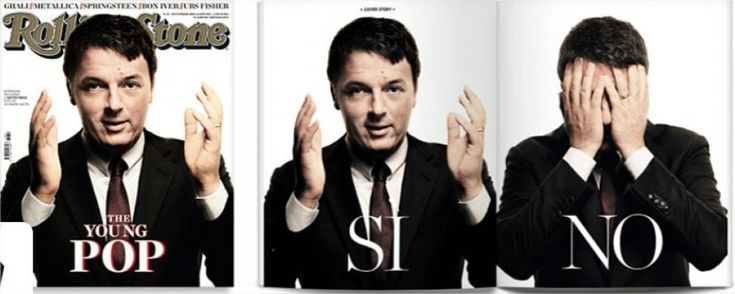 Renzi in copertina su Rolling Stone: ''The young pop"